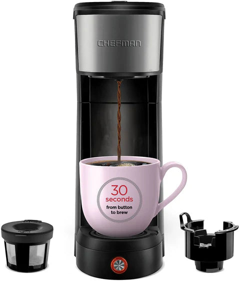 SINGLE SERVE COFFEE MAKER - STAINLESS STEEL