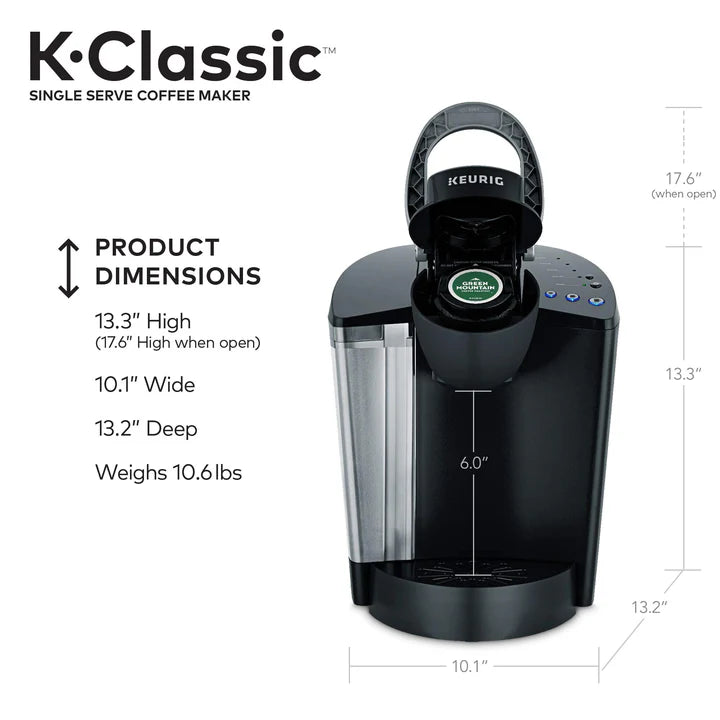 KEURIG K-CLASSIC COFFEE MAKER - BLACK