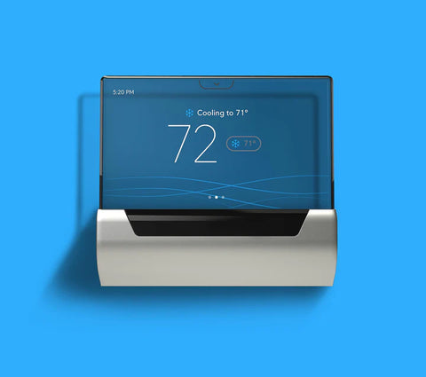 SMART THERMOSTAT WITH TRANSLUCENT TOUCHSCREEN